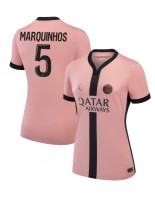 Paris Saint-Germain Marquinhos #5 Kolmaspaita Naisten 2024-25 Lyhythihainen